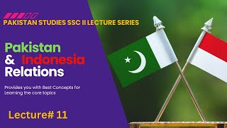 Indonesia amp Pakistan  Foreign Policy  Pakistan Studies  Class 10  Lecture 11 East Asia [upl. by Ayerdna680]