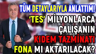 Tamamlayıcı Emeklilik Sistemiyle TES Milyonlarca Çalışanın Kıdem Tazminatı Fona Mı Aktarılacak [upl. by Babs42]