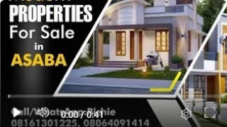 PROPERTY FOR SALE IN ASABA FANTASTIC DUPLEX SEE DETAILS fyp viral youtube usa uk canada [upl. by Amlet284]