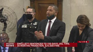 I am innocent I am not suicidal Jussie Smollett shouts in court after sentencing [upl. by Haseefan]