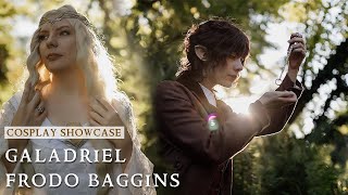 LORD OF THE RINGS  GALADRIEL FRODO BAGGINS Cosplay Showcase [upl. by Michaelina]