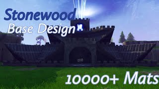 Stonewood Base design  Fortnite Save The World [upl. by Ariamoy]