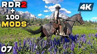 RED DEAD REDEMPTION 2 With 100 MODS Gameplay Walkthrough Epilogue 1 FULL GAME 4K 60FPS PC ULTRA [upl. by Oriole]