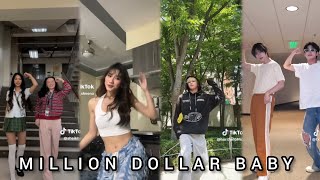 MILLION DOLLAR BABY TIKTOK DANCE CHALLENGE 2024 TIKTOK COMPILATION [upl. by Legyn]