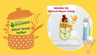 Bebekler İçin Eğlenceli Meyve Tabağı  Bebek Yemek Tarifleri [upl. by Imar382]