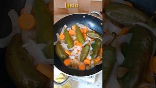 chiles y zanahorias en escabeche✅suscribe [upl. by Popele16]