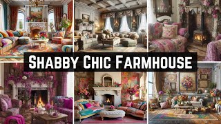 Top 70 Shabby Chic Farmhouse Living Rooms for 2024 [upl. by Swanson]