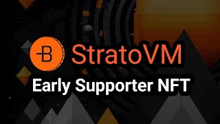 StratoVM Testnet  Claim Early Supporter NFT  stratovmtestnet potentialairdrop [upl. by Lyndes]