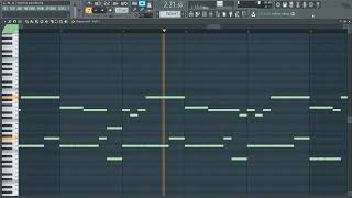 ZHU  Faded MIDI  FLP FL Studio Piano Tutorial  Cover [upl. by Anitsirhk]