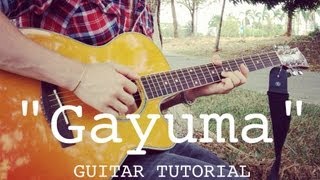 Abra  Gayuma  CHORDS TUTORIAL [upl. by Belen]