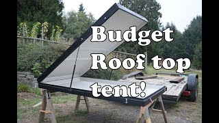 DIY Roof top tent Build Part 2 [upl. by Lytsirhc]