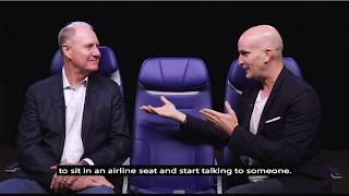 The Kindness Diaries Leon Logothetis talks with CEO Gary Kelly  Southwest Arilines [upl. by Yenitirb]