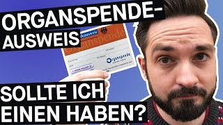 Organspendeausweis Was sollte ich darüber wissen und sollte ich einen haben  PULS Reportage [upl. by Car]