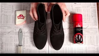 How to Recolor Your Suede amp Nubuck Shoes  KIWI Shoe Care [upl. by Detta]