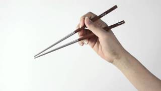 How To Hold Chopsticks Correctly [upl. by Nealey]