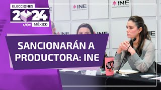 Debido a fallas en el primer debate presidencial se revisarán sanciones a productora INE [upl. by Airbma]