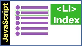 JavaScript  How To Get Selected LI index From UL List In JS with source code [upl. by Ylekalb]