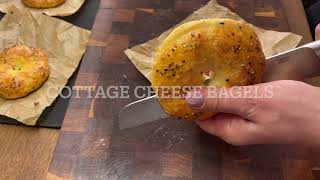 Cottage cheese bagels [upl. by Venable]