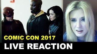 The Defenders Official Trailer 2 Reactions [upl. by Souza121]