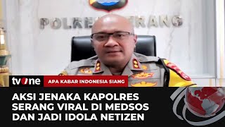 Gaya Srimulat Bikin Happy Kapolres Serang AKBP Condro Sasongko Jadi Idola Netizen  AKIS tvOne [upl. by Lithea]