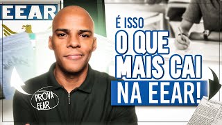 O QUE MAIS CAI NA PROVA DA EEAR 🔥  Análise de Todas as Matérias [upl. by Lina]