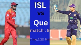 QUE vs ISL Dream11 Team QUE vs ISL Dream11 QUE vs ISL Dream11 Prediction QUE ISL Dream11 T20 [upl. by Karney]