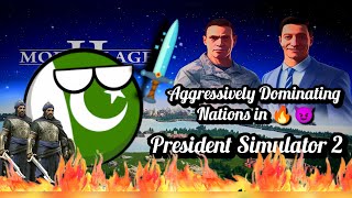 i Conquer countries Aggressively and Annex them all in President Simulator 2 🌍🚀 Gaming Strategy [upl. by Caine203]