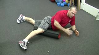 How to foam roll the adductor muscles with My Foam Roller [upl. by Ttenrag]