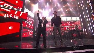 Enrique Iglesias Ft Pitbull  Tonight and I like it  Live AMA awards [upl. by Hizar]