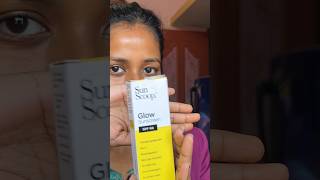 Brown girl reviews the viral SunScoop glow tinted sunscreen  brownskin skincare [upl. by Adnarb]