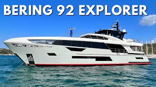 OUR YACHT Build UPDATE amp BERING 92 EXPLORER SuperYacht Tour  EXPEDITION Liveaboard Trawler [upl. by Aikel]