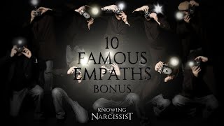 10 Famous Empaths  Bonus Empath [upl. by Eilarol693]