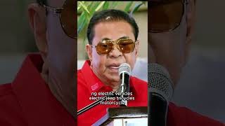 Chavit Runs for Senate chavitsingson balitandaan senate halalan2025 election2025 electriccar [upl. by Maurilia]