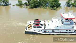 Jerry JarrettMarquettes New ZDrive Class Towboats [upl. by Aseuqram917]