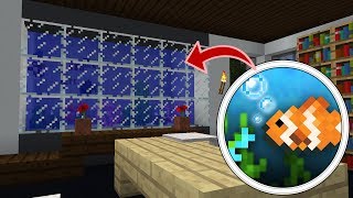 ✔ Minecraft Como hacer un ACUARIO 100 HABITABLE [upl. by Orvah]