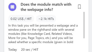 UHRS Qualification Test answers Does the module match with Webpage info [upl. by Yrelbmik33]