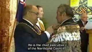 James Cherrington is honoured for his work with community Te Karere Maori News TVNZ [upl. by Croydon586]