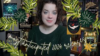 Most Anticipated Books of 2024  VLOGMAS DAY 3 [upl. by Ulyram603]