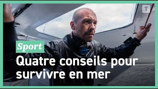 Route du Rhum  Kevin Escoffier donne ses conseils pour survivre en cas davarie [upl. by Bergstein376]