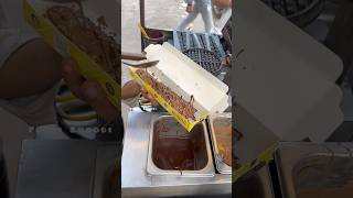 Waffle at ₹50  Street Waffle  Chocolate Waffle  shorts [upl. by Tinya450]