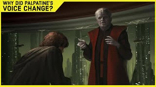 Why Did Palpatines Voice Change After Killing Mace Windu [upl. by Alit]