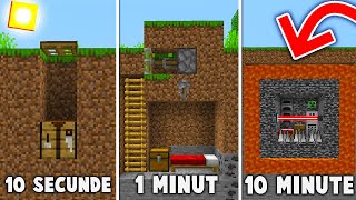 Construiesc O Baza Secreta Modata in 10 secunde 1 Minute 10 Minute [upl. by Aranahs]