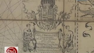 24 Oras Isang mapa noong taong 1734 patunay raw na sa Pilipinas ang mga teritoryo sa West Phl Sea [upl. by Chemarin]