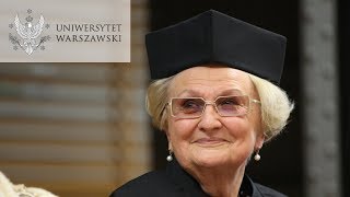 Prof Ewa Łętowska doktorem honoris causa UW [upl. by Refinej]