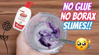 TESTING DIY WAYS TO MAKE NO GLUE NO BORAX SLIMES AT HOME  with kitchen Ingredients [upl. by Ecirp]