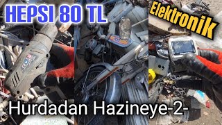 Çok Ucuza Hurda Elektronik Malzemeler Hurdadan Hazineye 2 Bölüm [upl. by Hadrian]