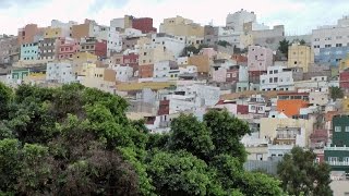 Spain  Gran Canary island  capital city Las Palmas  cathedral Vegueta and Triana districts [upl. by Tertia507]