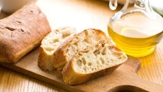 Ciabatta bread recipe by hand [upl. by Cartwell]