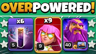 NEW TH12 Super Archer with Bat Army is INSANE Clash of Clans [upl. by Yecram]