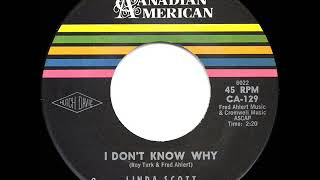 1961 HITS ARCHIVE I Don’t Know Why I Just Do  Linda Scott [upl. by Ahsien971]